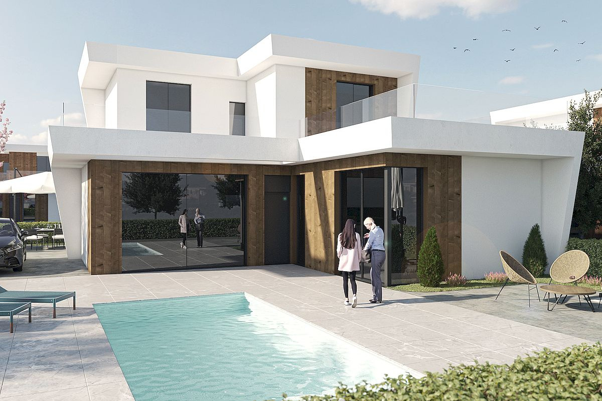 3 Bedroom villa with pool in Altaona Golf, Murcia, Costa Cálida