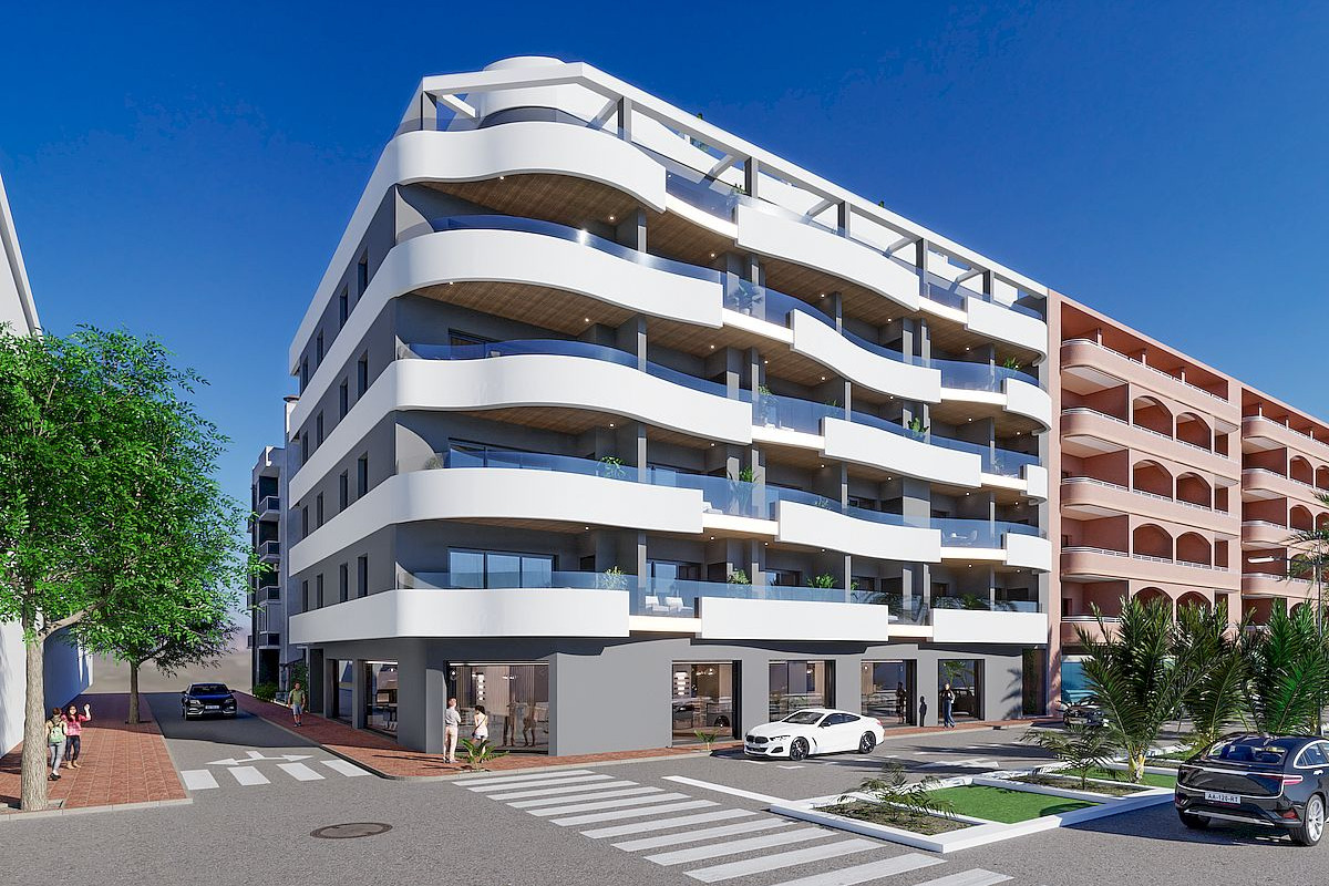 Квартиры в Torrevieja (2 спальни), Коста Бланка юг