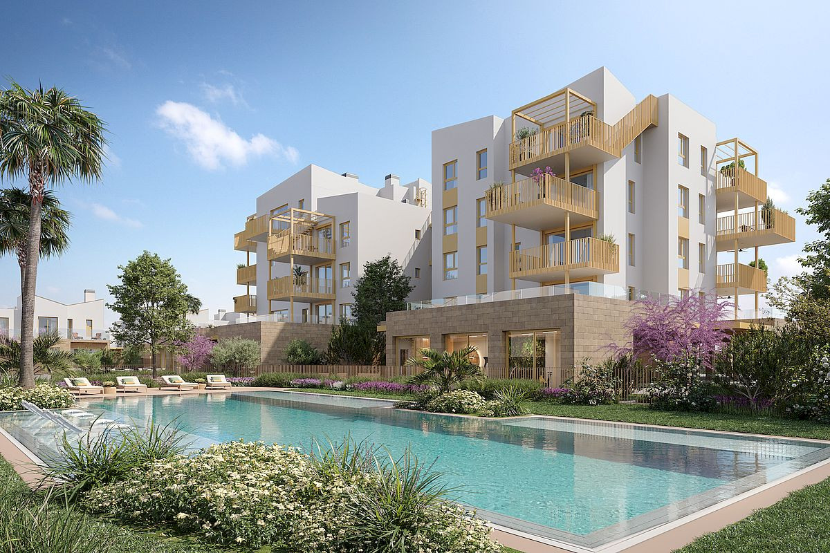 Apartamento de 2 dormitorios, Denia, Costa Blanca Norte