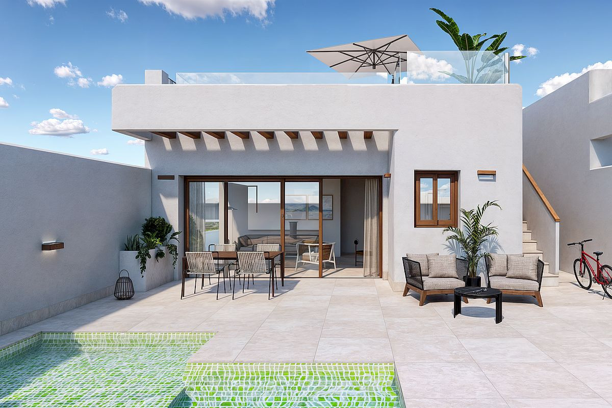 3 Bedroom villa with pool in Torrepacheco, Costa Cálida