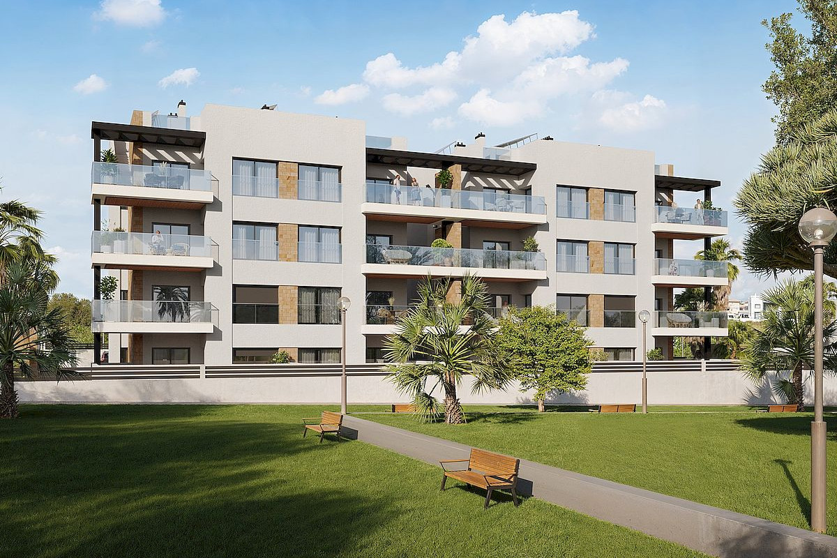 Квартиры в Aguas Nuevas, Torrevieja (2 спальни), Коста Бланка юг