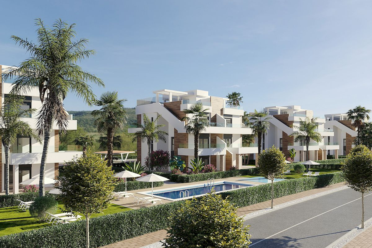 Квартиры в Fuente Alamo (2 спальни), Costa Cálida