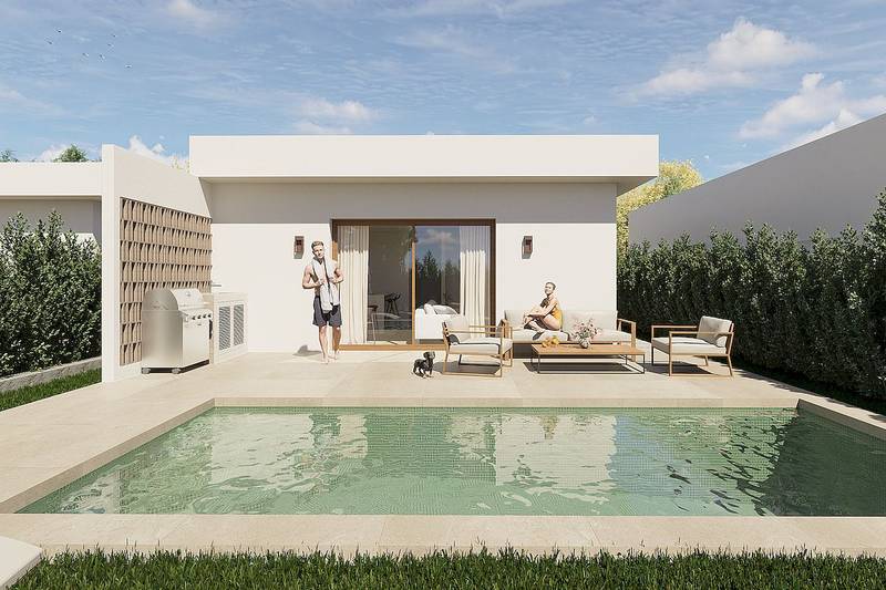 Villa de 3 habitaciones con piscina en La Herrada, Los Montesinos, Costa Blanca Sur