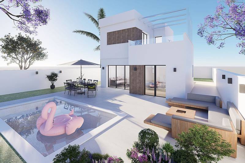 Chalet de 3 dormitorios, Ciudad Quesada, Costa Blanca Sur