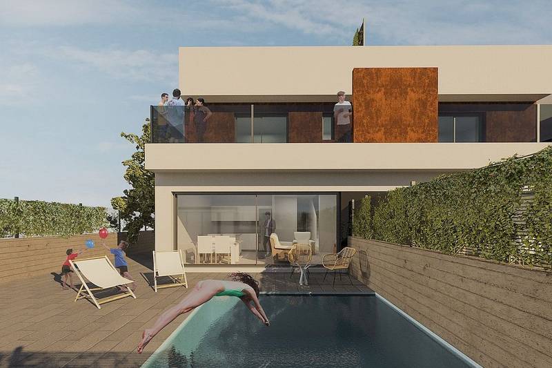 3 Bedroom Chalet in Pilar de la Horadada, Costa Blanca South