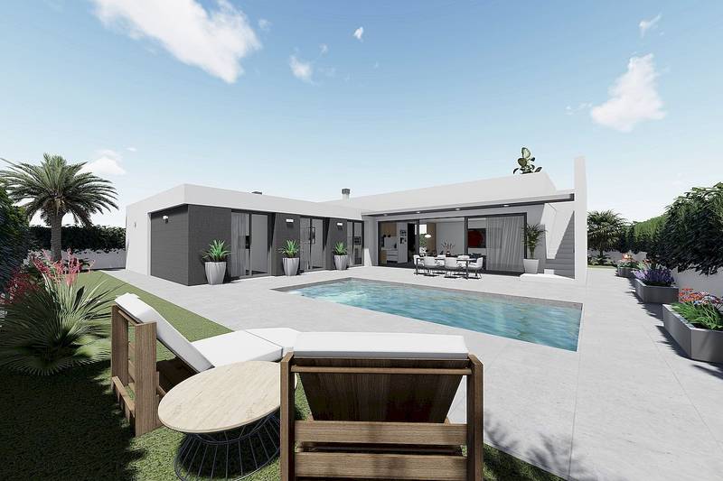3 Bedroom villa with pool in San Juan de los Terreros, Costa Almeria