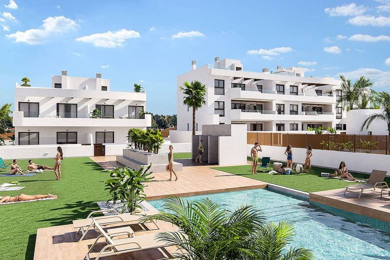 Квартиры в La Serena Golf, Los Alcazares (2 спальни), Costa Cálida