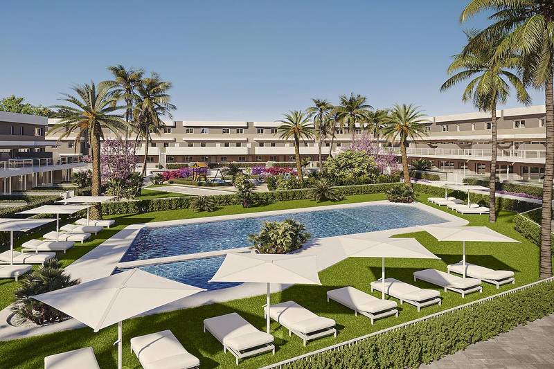 Maison doble de 2 dormitorios en Alenda Golf, Monforte del Cid, Costa Blanca Norte