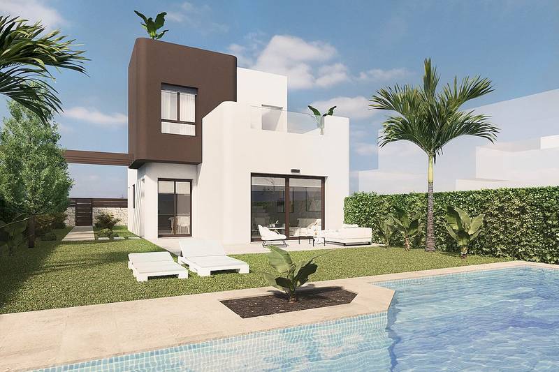 3 Bedroom villa with pool in Lo Romero Golf, Pilar de la Horadada, Costa Blanca South