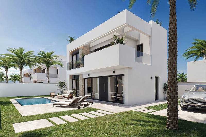 3 Bedroom villa with pool in Santa Rosalia Lake, Torrepacheco, Costa Cálida