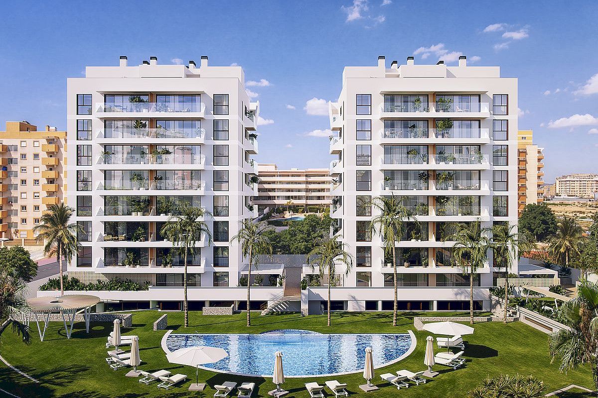 Apartamento de 2 dormitorios en Guardamar, Costa Blanca Sur