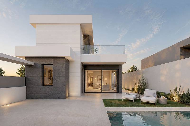 3 Bedroom villa with pool in Pilar de la Horadada, Costa Blanca South