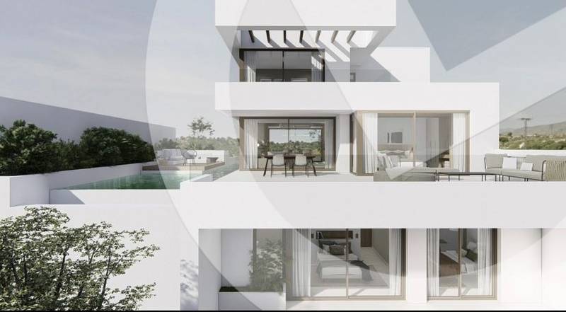 Купить виллу в Финестрате, 3 спальни, 459 м²