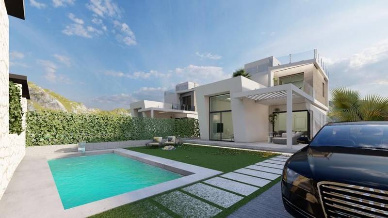 Купить виллу в Финестрате, 3 спальни, 164 м²