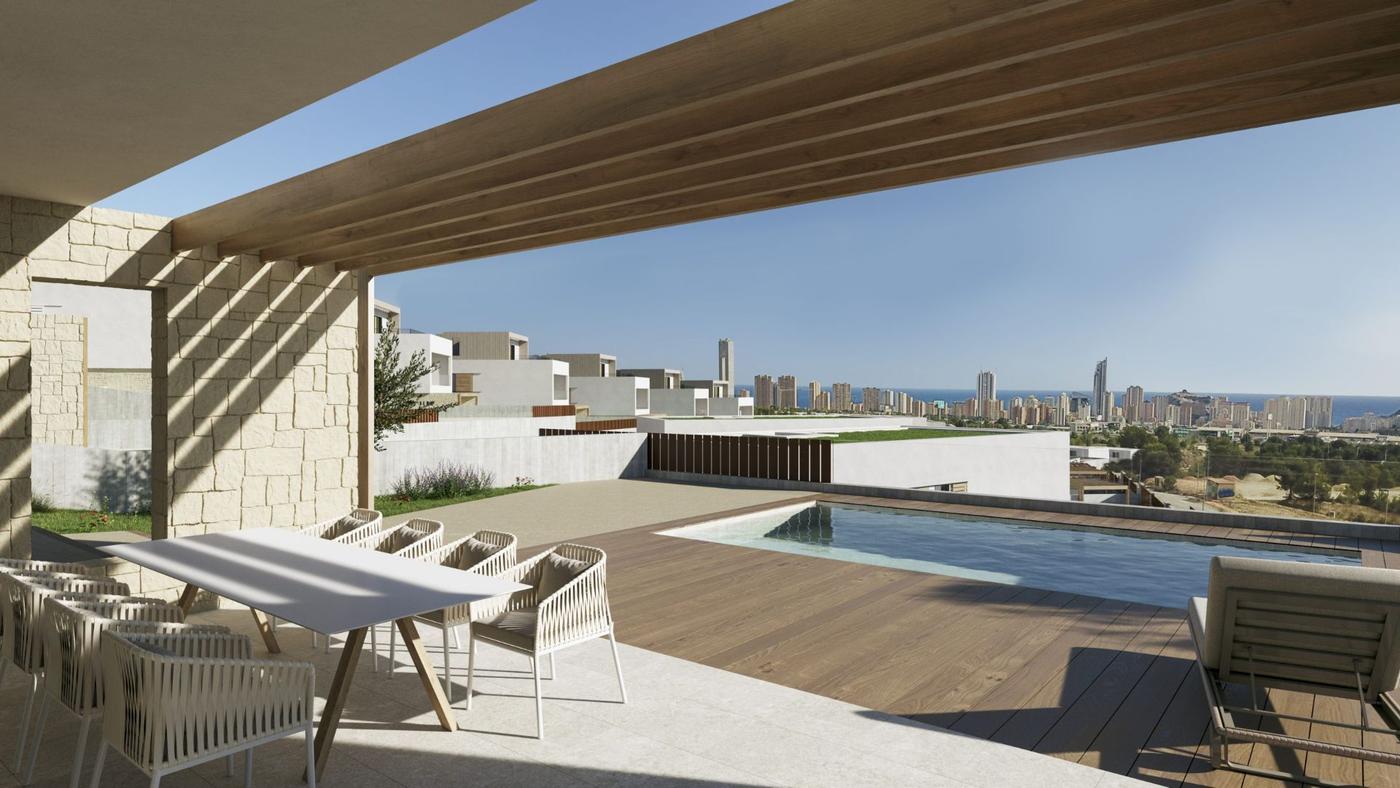 Купить виллу в Финестрате, 4 спальни, 315 м²