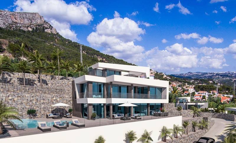 Купить виллу в Кальпе, 4 спальни, 420 м²
