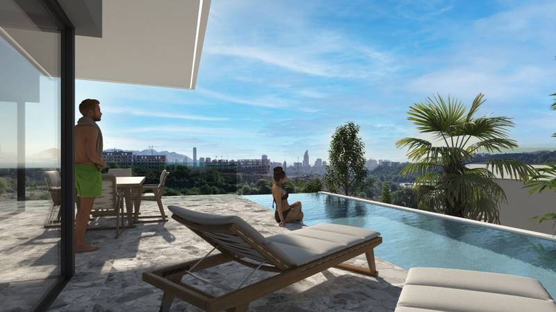 Comprar chalet (villa) en Finestrat, Balcon de Finestrat, 4 dormitorios, 440 m²