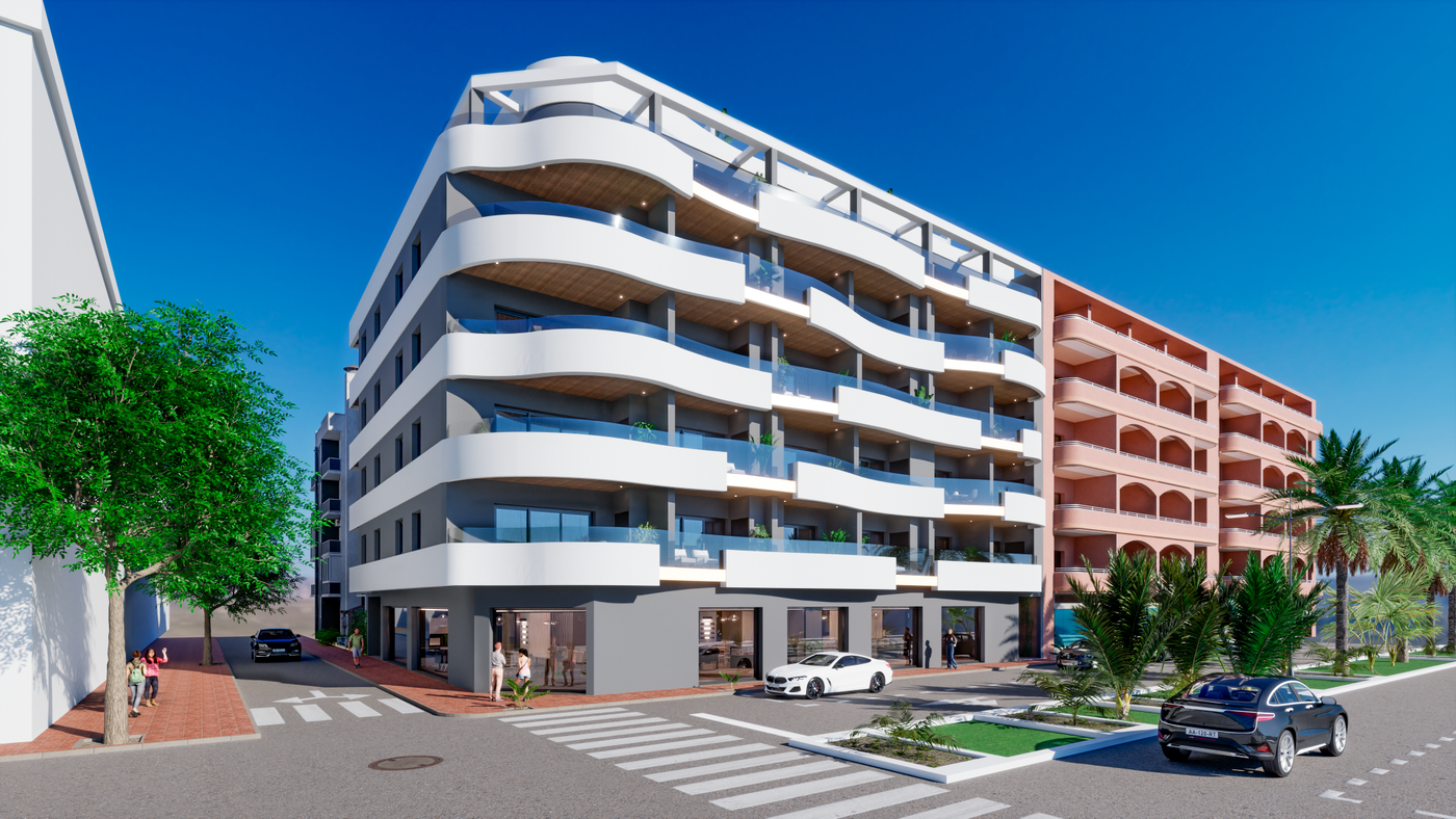 Comprar apartamento en Torrevieja, 2 dormitorios