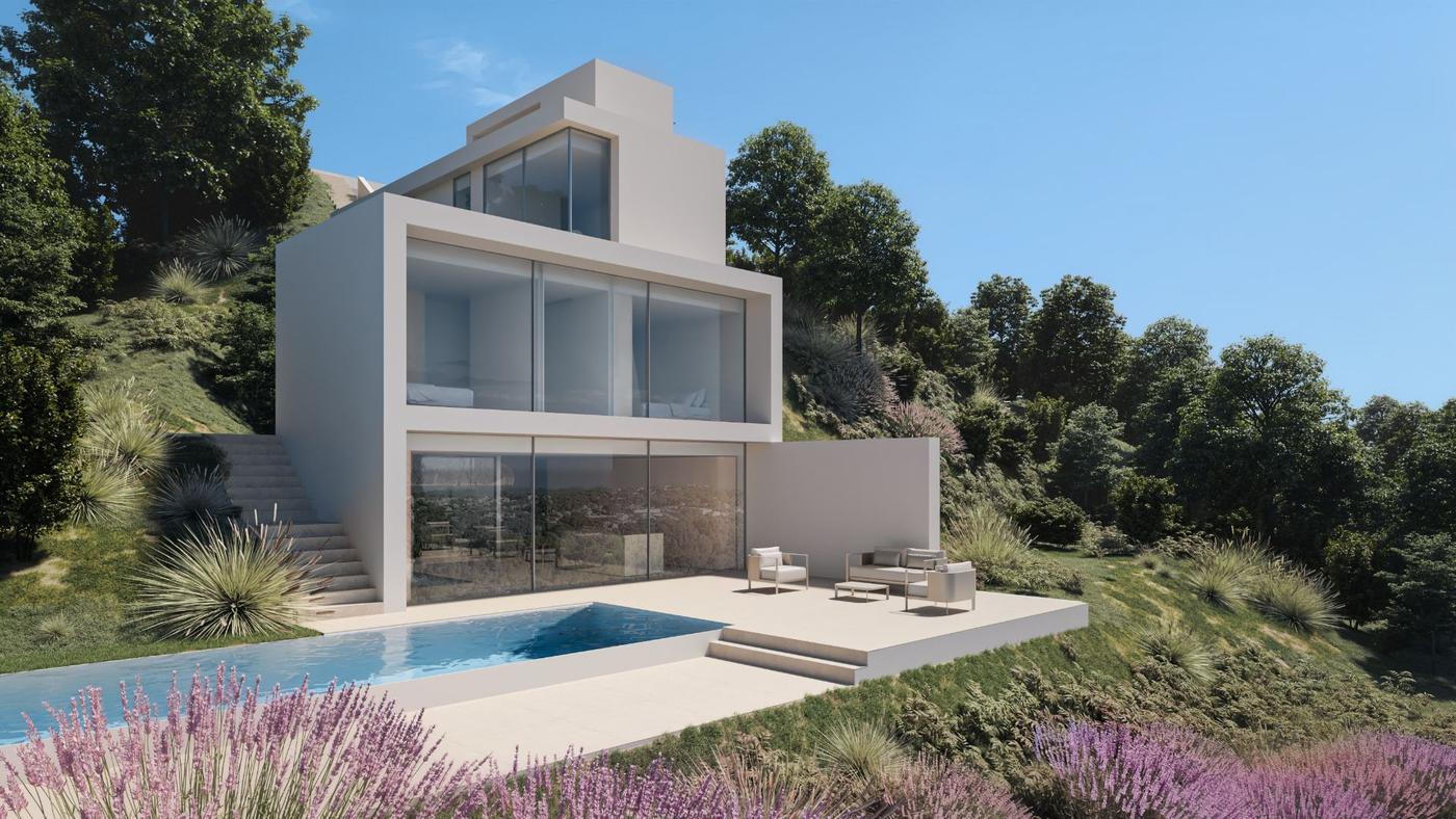 Comprar chalet (villa) en Benissa, La Fustera, 4 dormitorios, 261 m²