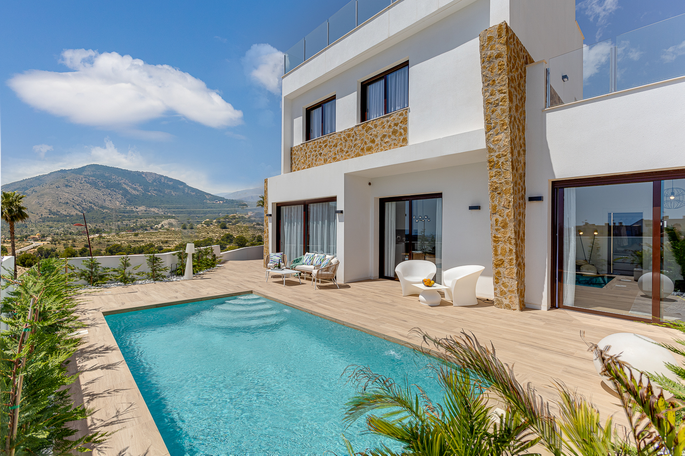 Comprar chalet (villa) en Finestrat, Balcon de Finestrat, 3 dormitorios, 146 m²
