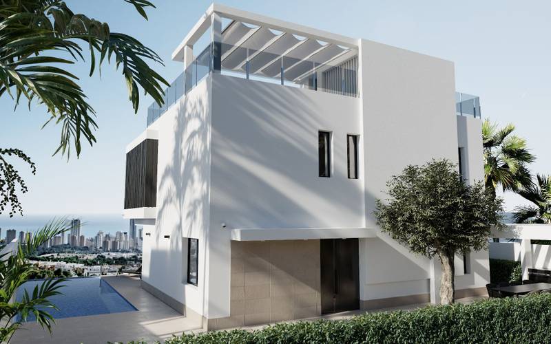Купить виллу в Финестрате, 4 спальни, 650 м²