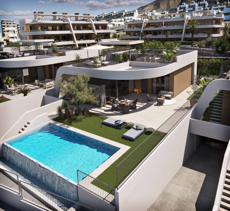 Купить виллу в Финестрате, 4 спальни, 317 м²
