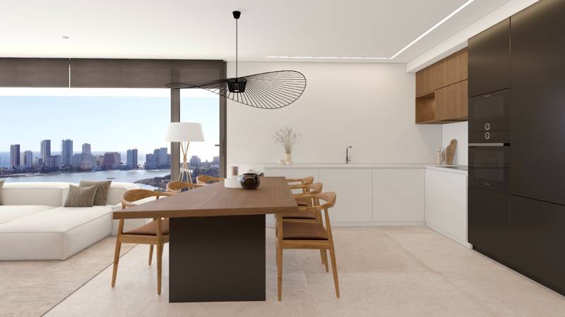 Купить квартиру в Кальпе, 3 спальни, 345 м²