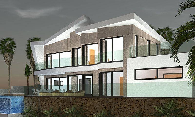 Купить виллу в Кальпе, 4 спальни, 350 м²