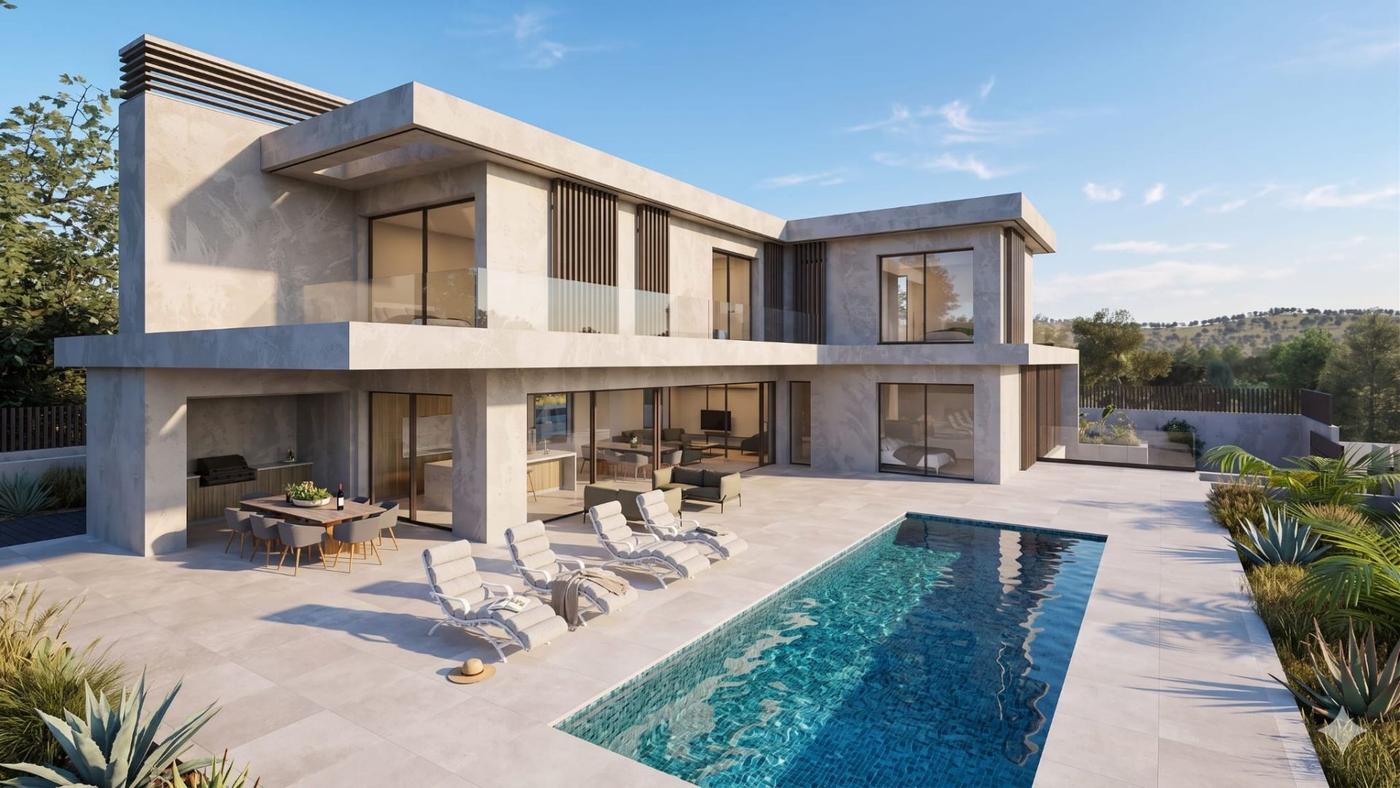 Купить виллу в Кальпе, 4 спальни, 289 м²