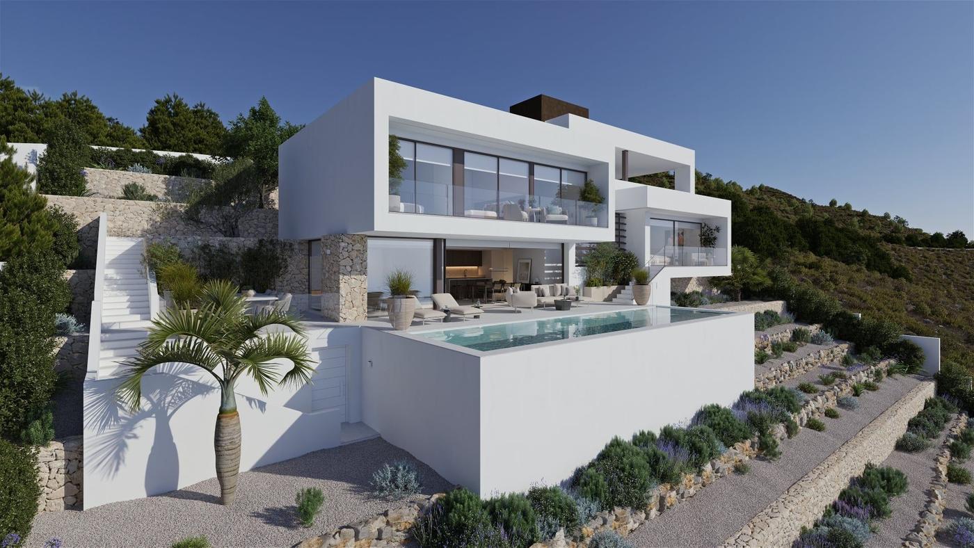 Comprar chalet (villa) en Altea, Altea la Vella, 4 dormitorios, 494 m²