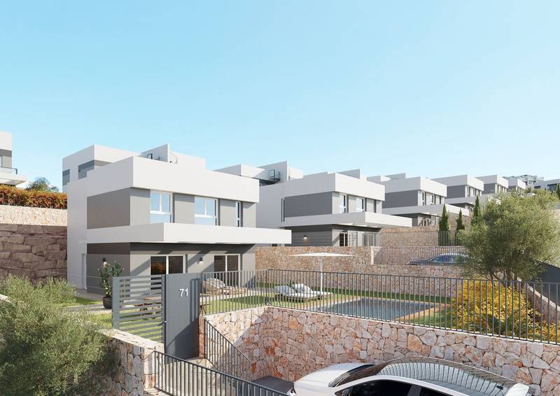 Comprar chalet (villa) en Finestrat, 4 dormitorios, 159 m²