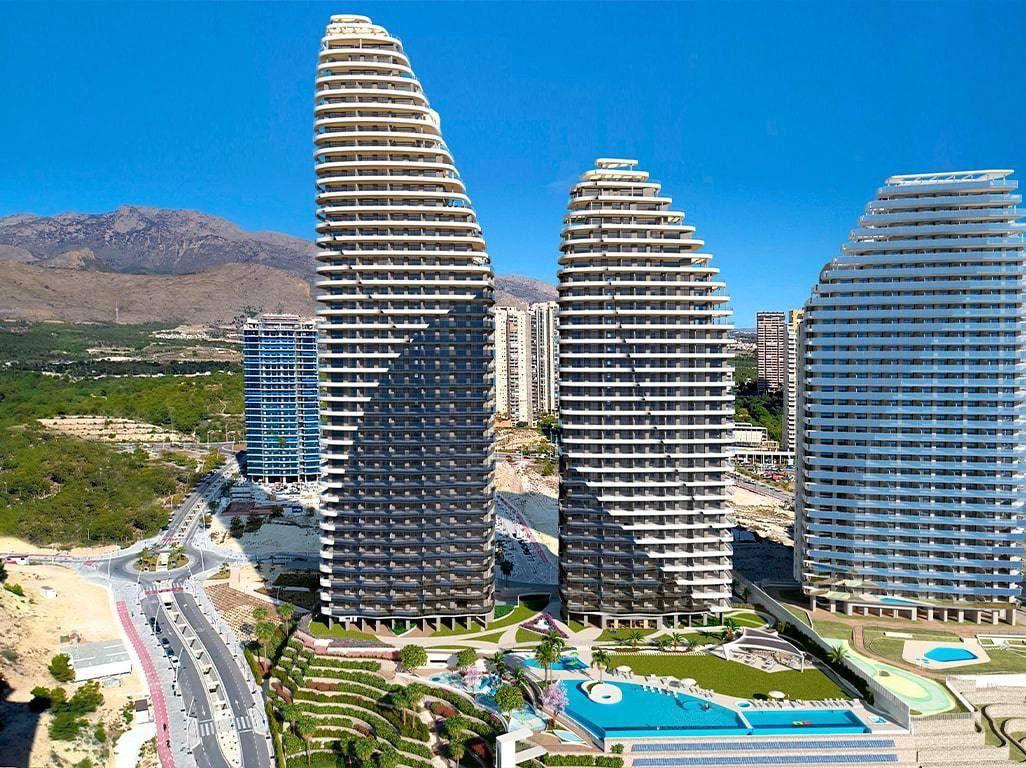 Comprar apartamento en Benidorm, Poniente, 2 dormitorios, 100 m²