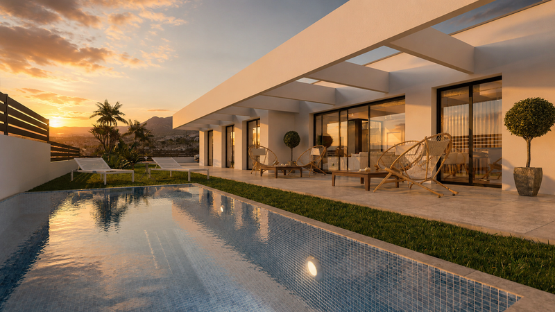 Comprar chalet (villa) en Finestrat, 3 dormitorios, 271 m²