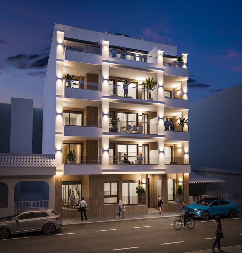 Купить квартиру в Торревьехе, 2 спальни, 97 м²