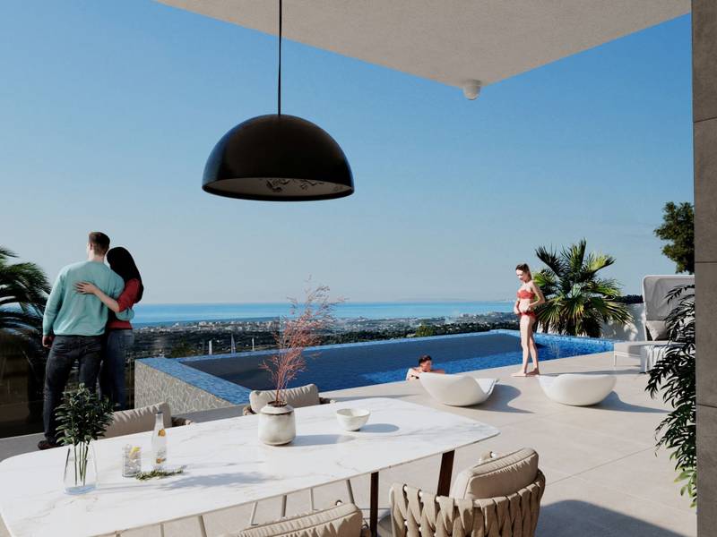 Comprar chalet (villa) en Finestrat, 4 dormitorios, 400 m²