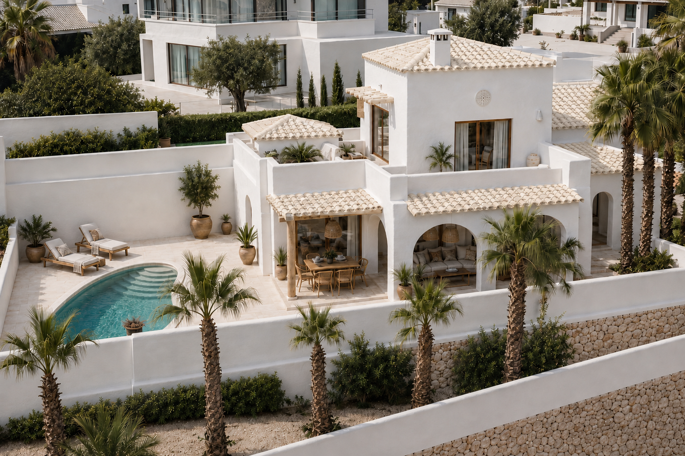 Купить виллу в Кальпе, 3 спальни, 200 м²