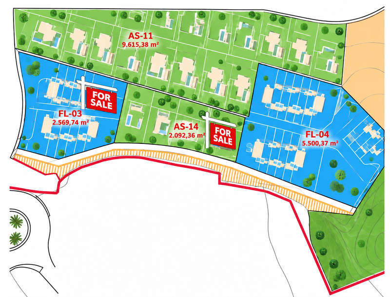 urban plot for sale in Finestrat, 1787 m²