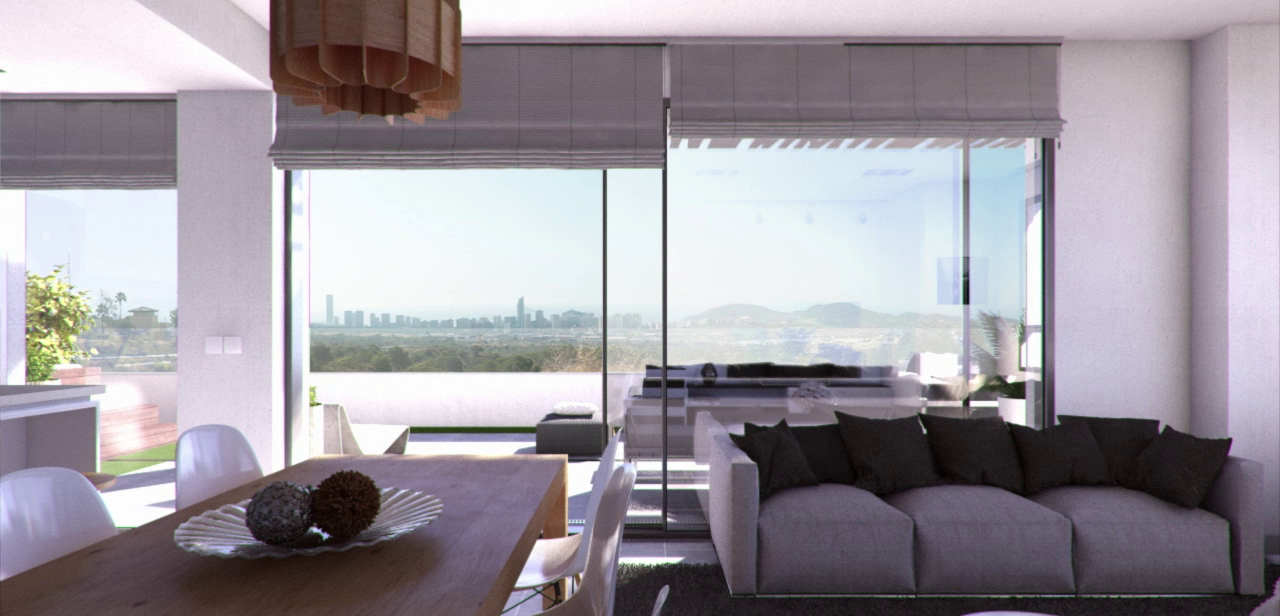 Comprar ático en Finestrat, 3 dormitorios, 217 m²