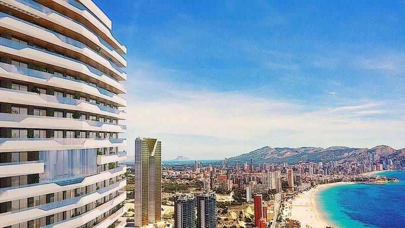 Купити квартиру в Бенідормі, 2 спальні, 103 м²
