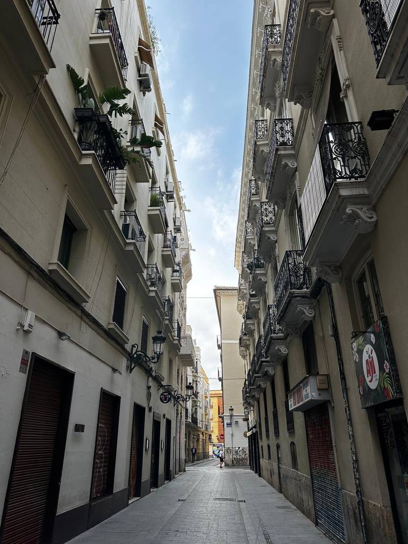 Apartamento de 2 habitaciones en alquiler en Ciutat Vella, centro de Valencia